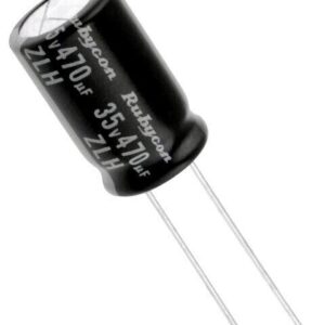 35v 470uf Rubycon ZLH Low ESR Capacitor